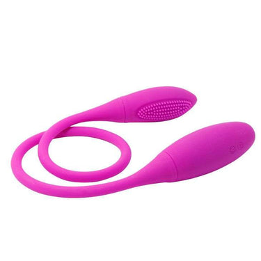 Stimolatore doppio in silicone con 2 motori e funzioni vibranti